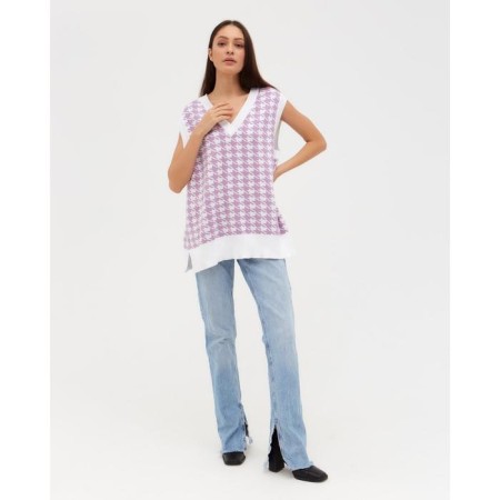 Women's vest mist, s-m, lilac-8