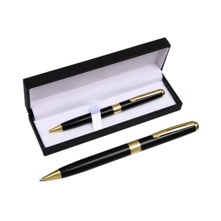 Handle Gift Ballic Calligrata New, in the leatherette case, rotary, black body with gold-1