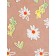 Nail stickers "White chamomile", voluminous, white/yellow color