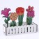 Diamond embroidery "Flowers in the garden" Interior decor