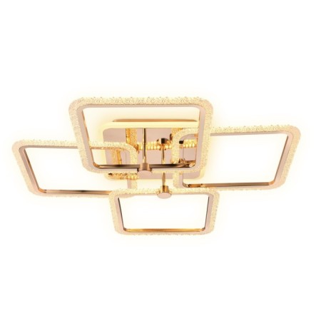 LED ceiling LED with Ambrella Light, Original, Fa538, 4XLED, 148 W, 11100LUM, 3000-6400K, Gold Color.-3