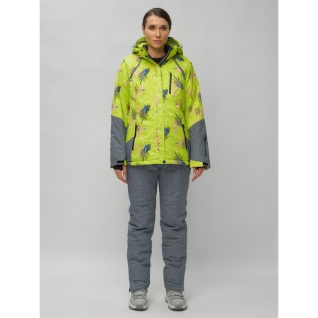 Ski suit female, size 50, light color-12