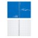 Notebook A5 80 sheets in a cage on a spiral Erichkrause Mirage, with a plastic cover blue,