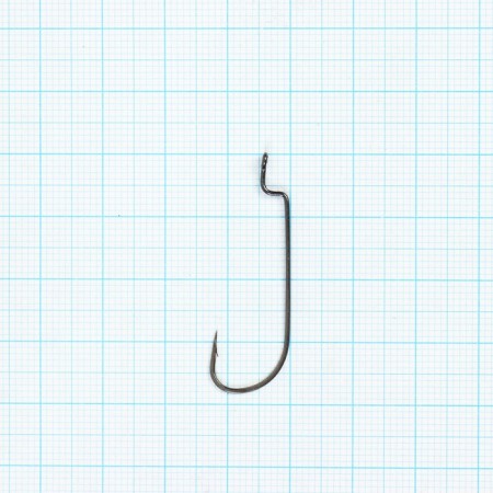 Hooks Volzhanka Worm Offset Hook No. 3, 10 pcs-1