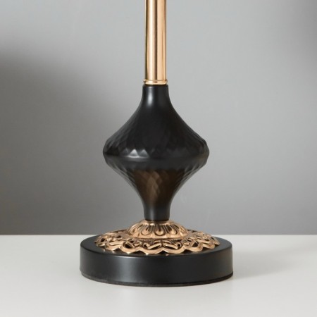 Table lamp "waist" 1x40W E27 Black/gold 25x25x43cm-3