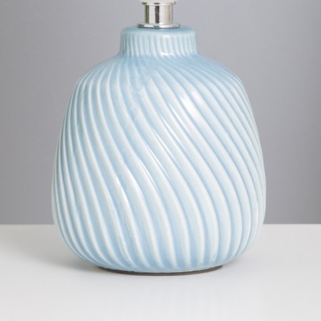 Table lamp "Kenya" 1x40W E14 Blue 13x13x25cm-3