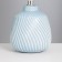 Table lamp "Kenya" 1x40W E14 Blue 13x13x25cm