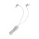 Headphones CB-53, wired, vacuum, microphone, 1 m, Type-C, White