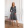 Women's dress, size 42, gray color 5583