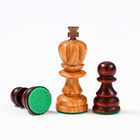 Chess Polish Madon "Pearls", 40.5 x 40.5 cm, King H-8.5 cm, Pig H-5 cm-6