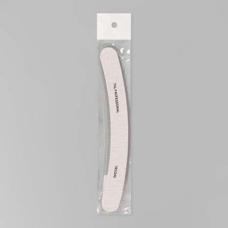 Steid file, abrasiveness 180/240, 18 cm, gray color-1