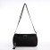 Youth bag with zipper, black color