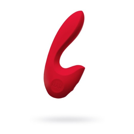 Unrealistic vibrator Sense Max, silicone, red, 16 cm