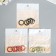 Decor for creativity Metal "Color Circle" mix enamel 2.7x2.7 cm