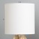 Camellia Table lamp E14 40W brown, white 27.5x15x15 cm