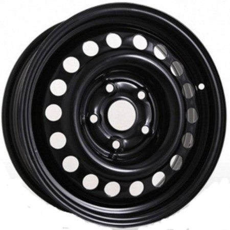 Disk stamped TZSK 6x15 4x100 ET50 D60.1 black