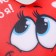 Antistress pillow "I love you", heart 30x25 cm