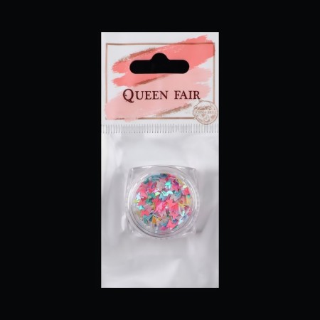 Sequins for decor "butterflies", multi -colored-3