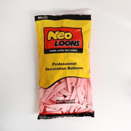 Latex Twisting ball 350 ", standard, set 100 pcs., Pink color-1