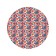Pareo and beach rug "Bright flowers", d = 150 cm