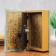 Safe-book wood "Butterflies in flowers. Vintage" leatherette 21x13x5 cm