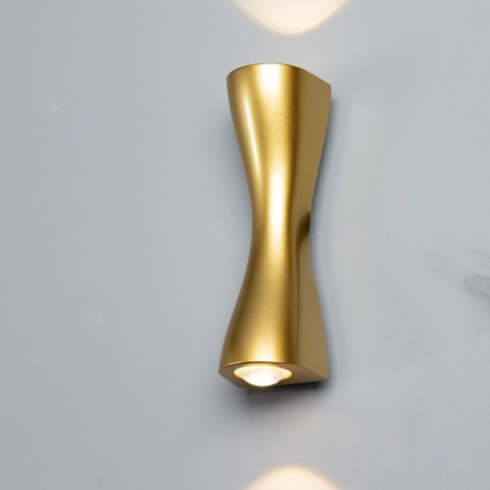 Bra "Nuvola" LED 6W 4000K IP65 3000k gold 5x16 cm