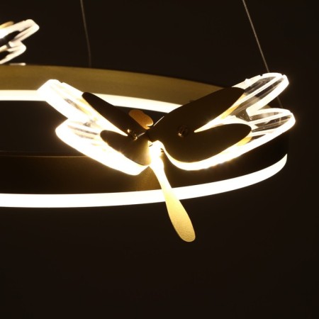 LUST "DRAGRAL" LED 48W 3000-6000K gold 52x52x80 cm Bayerlux-8