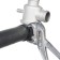 AIRLINE clamp, 37-42/9 mm, power gear castle, plastic P66, black