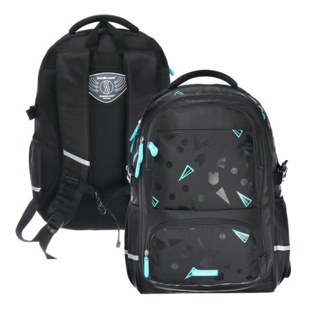 School backpack by Ergon. Spin Erich Krause Schoolline 23L 48*30*16.5 Black Style 58714