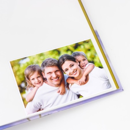 Photo album 30 magnetic sheets (60 steers) "Blue Flowers" 23x28 cm-3