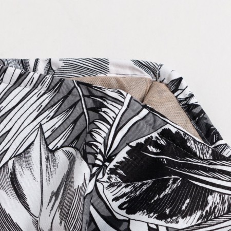 Growd on the kettle Ethel Palm Leaves 28x28 cm, 100% cotton, sarzha 190 g/m2-3
