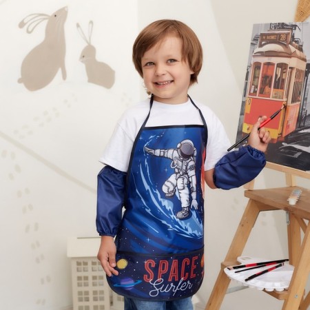 Apron with overshielders Children's Ethel "Cosmos", 49 x 39 cm-6