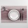 Serving napkin on the Cosmos table, 45 × 30 cm, brown color