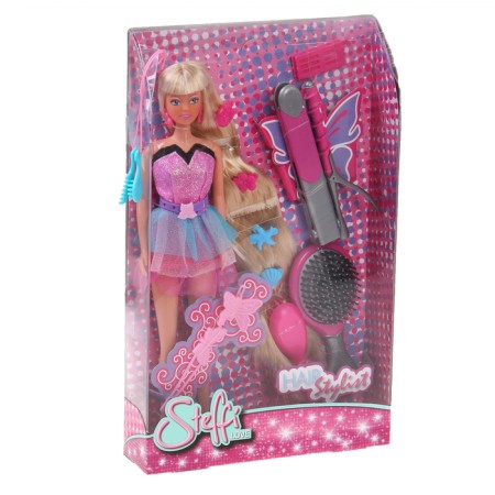 Doll "Steffi-Parikmakher" with hair accessories