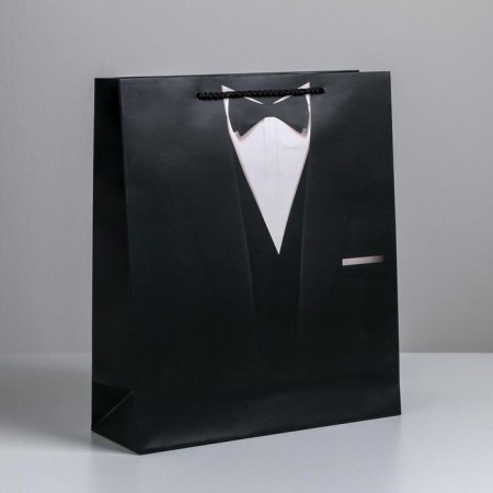 Package Gift Laminated Vertical, Packaging, "Style", M 25.5 x 30 x 9 cm-1