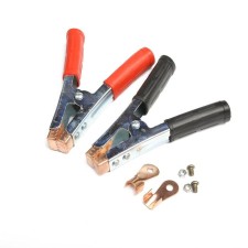 Battery clamp 15 cm, 100 a, copper tip, set 2 pcs