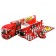 Set of game BBURAGO "Racing Trailer Case", Die-Cast, machine and accessories, 1:43