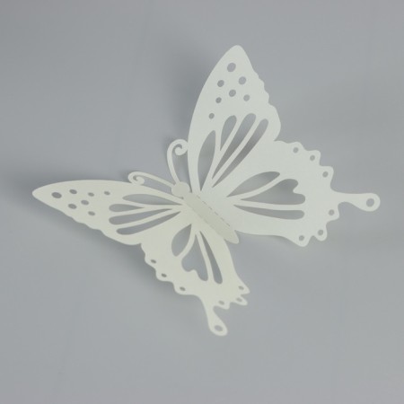 Magnet Plastic "Butterflies luminous with cut -out patterns" set of 12 pcs 8; 10; 12 cm-2