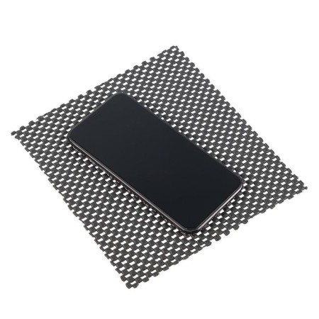 Anti -Squealing rug 19 × 16 cm, black-1