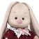 Soft toy "Bunny mi in a dress with a lace collar (large), 32 cm STM-650