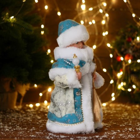 Snow Maiden "Blue fur coat" moves, 28 cm-5