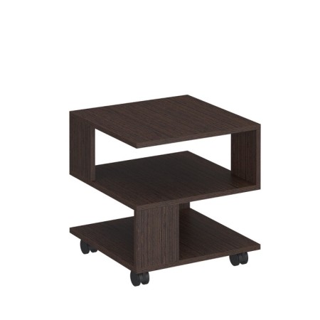 Journal table "Ufimka", 450 × 450 × 465 mm, color Venge-1