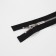 Metallic lightning, No. 5, 2 runners, connective, automatic locks, 80 cm, black color/nickel