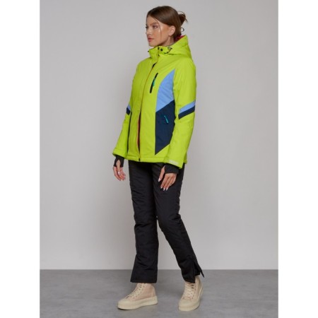 Ski jacket female winter, size 46, light color-9