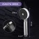 Shower Lake Zein Z0114, plastic, cylindrical shape, 1 mode, chrome