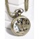 Pocket watches "Wolves", quartz, chain L-40 cm, D-4.5 cm