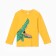 Longslit for the boy, the color is dark yellow, height 98 cm