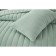 A set with a veil "Michael", size 230x250 cm, 50x70 cm - 2 pcs, emerald color