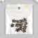 Decor for creativity Plastic "Flower Lake" Purviats 1.2x1.2 cm
