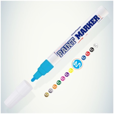 Marker-painting (varnish) munhwa, 4.0 mm, blue nitro-base-5
